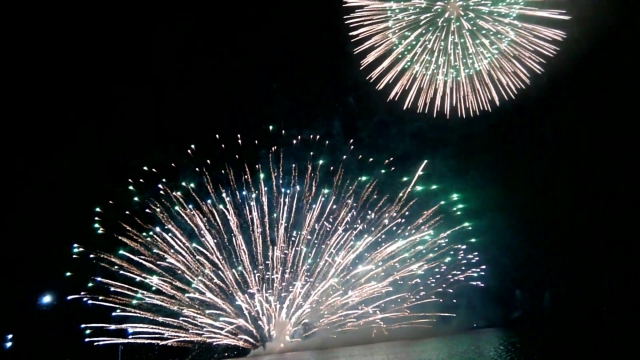 松江水郷祭 湖上花火大会
