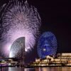 横浜開港祭の花火