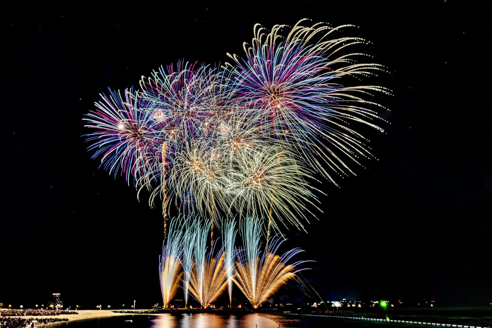 海洋博公園花火大会