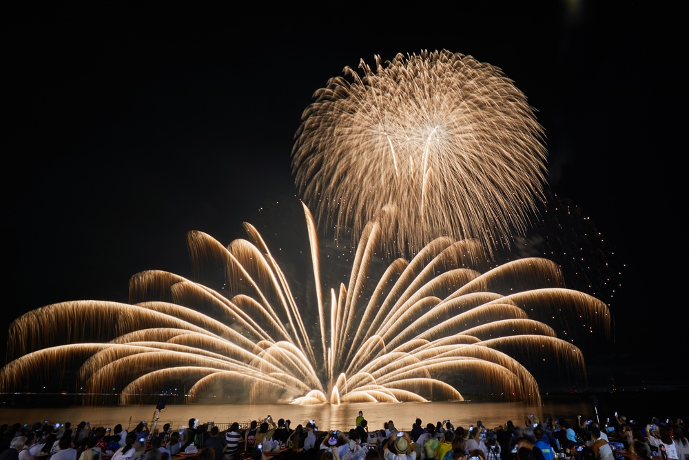水郷おみがわ花火大会