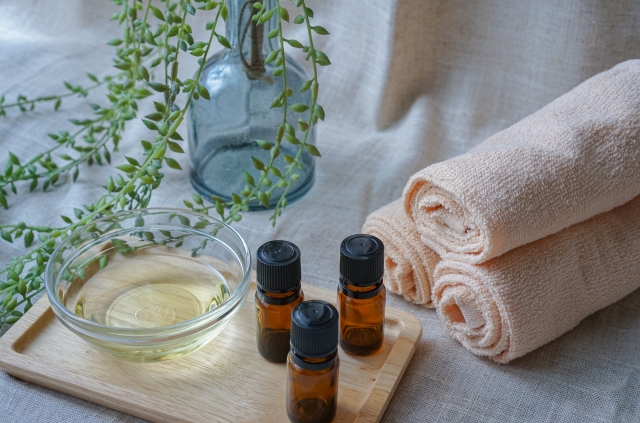 マッサージサロンのインテリア